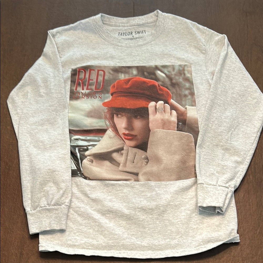 Taylor Swift Red Album TV long sleeve t-shirt